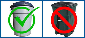 Approved Garbage Can Image